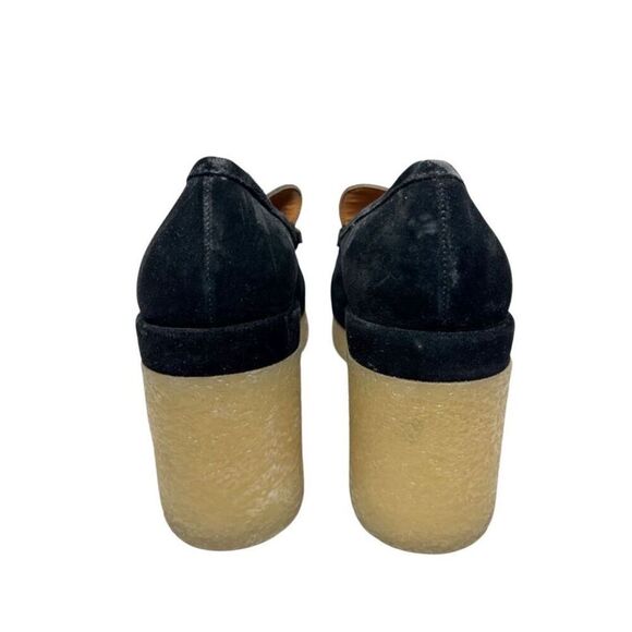 Marc Fisher Lina Platform Loafer Size‎ 8.5 Suede Penny Light Black Slip On Shoes - Picture 7 of 9